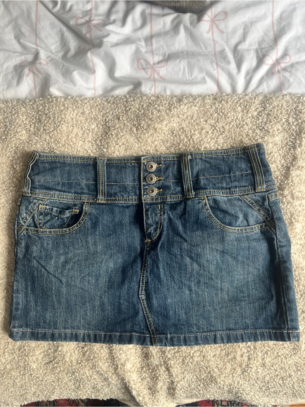 Classic Denim Mini Skirt